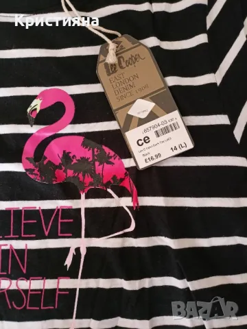 Тениска на Lee Cooper, размер Л, снимка 2 - Тениски - 47522244