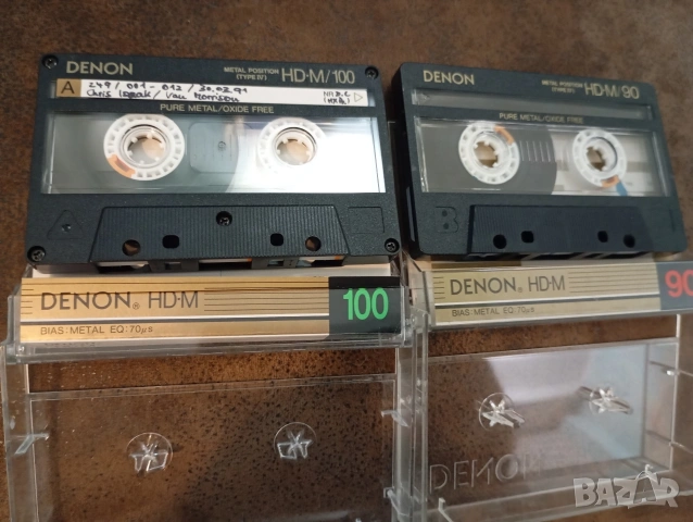 Denon HD-M 90 Denon HD-M 100 Метални аудио касети