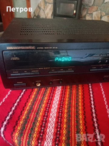 Усилвател-ресийвър Marantz SR-45, снимка 6 - Ресийвъри, усилватели, смесителни пултове - 51583161