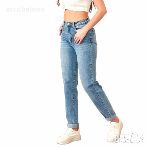 Ликвидация! Дамски дънки с висока талия, снимка 3 - Дънки - 52153562