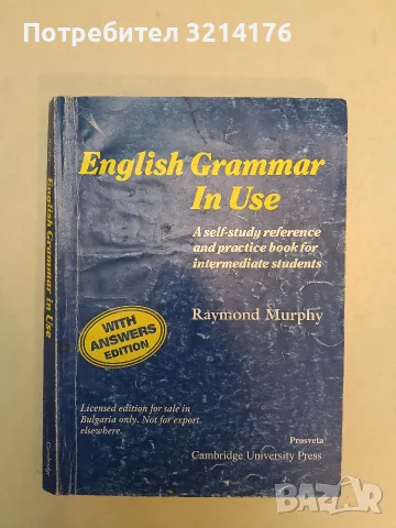 English Grammar in Use. A self-study reference and practice book for intermediate students (1994), снимка 1 - Чуждоезиково обучение, речници - 55737982