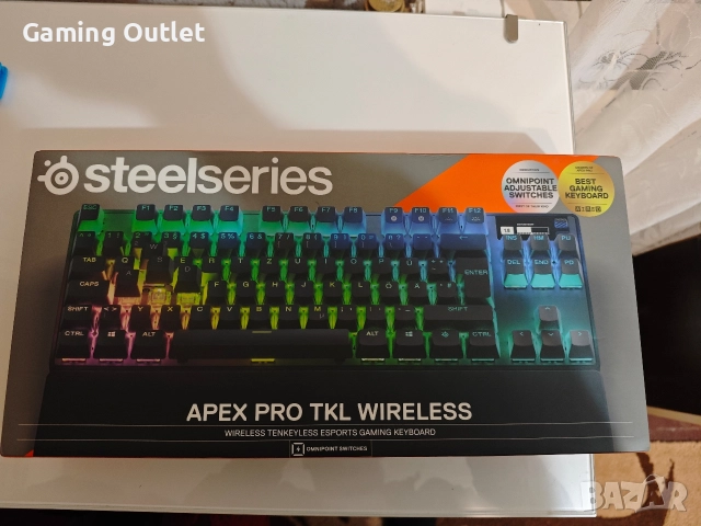 Геймърска клавиатура Steelseries Apex Pro TKL Wireless