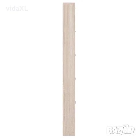 vidaXL Дървен шкаф за обувки с 5 отделения, дъб, снимка 5 - Шкафове - 56146362