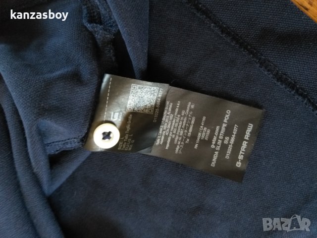 g-star dunda slim stripe polo - страхотна мъжка тениска , снимка 6 - Тениски - 41964557