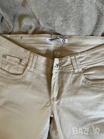 Terranova Нов дамски бежов панталон с ниска талия, М, снимка 4 - Панталони - 49536475