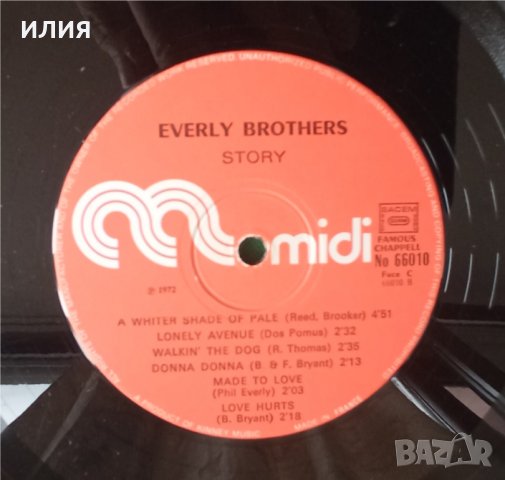 Everly Brothers – 1972 - Everly Brothers Story(2LP)(Midi – MID 66 010)(Rock & Roll,Pop Rock), снимка 7 - Грамофонни плочи - 44829498