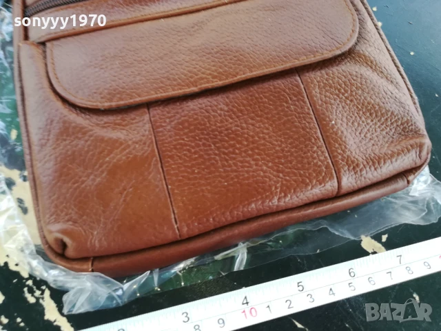 КАФЯВА КОЖЕНА ЧАНТА 1907251805, снимка 9 - Чанти - 51074949