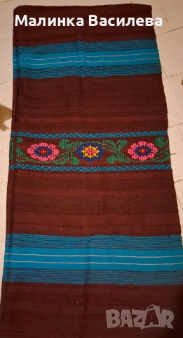 вълнен килим , снимка 5 - Покривки за легло - 52894186