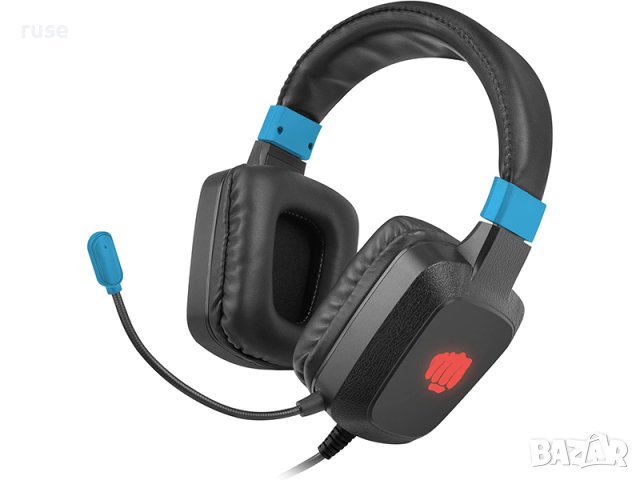 НОВИ! Геймърски слушалки FURY Raptor NFU-1584 с микрофон , снимка 3 - Слушалки за компютър - 42673087