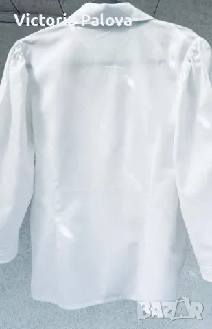 Скъпа бяла риза/блуза H. MOSER Австрия, снимка 13 - Ризи - 49626005