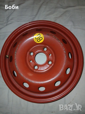 Стоманени джанти от резервни гуми патерици 14,15,16цола , снимка 6 - Аксесоари и консумативи - 53742088