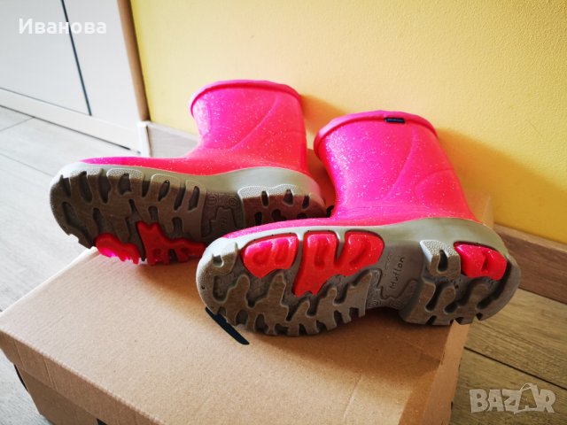 Детски розови гумени ботуши Muflon 31 номер , снимка 3 - Детски боти и ботуши - 40058120