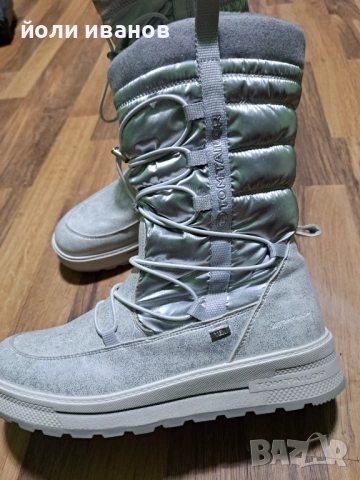 Дамски зимни високи обувки,маркови,оригинални, снимка 6 - Маратонки - 53257009