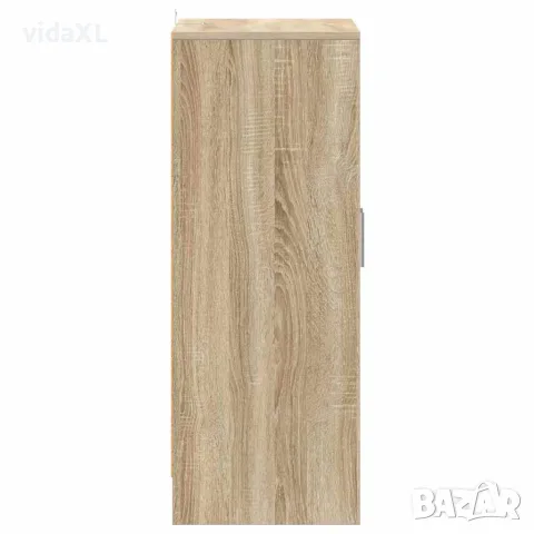 vidaXL Шкаф за обувки, дъб сонома, 60x35x92 см, инженерно дърво, снимка 7 - Шкафове - 56147872