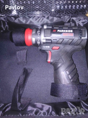 Винтоверт Parkside 35Nm 12V -пълен комплект; гар-я 5г Лидл БГ, снимка 3 - Винтоверти - 52907531