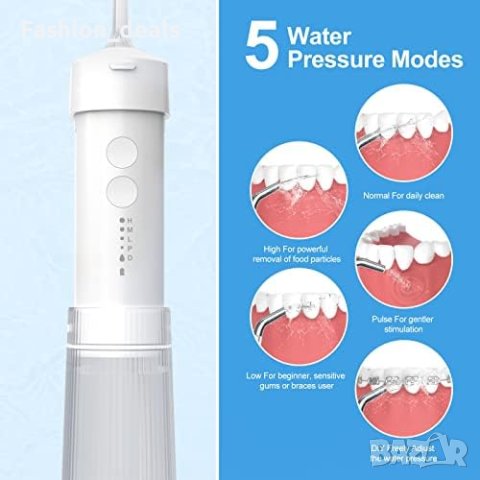 Нов Безжичен дентален орален иригатор за почистване на зъби Хигиена Грижа , снимка 2 - Други - 41762328