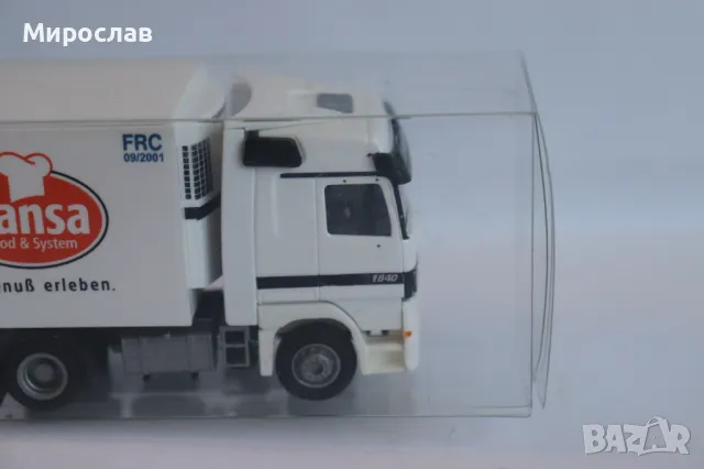 AWM 1:87 H0 MERCEDS BENZ ACTROS КАМИОН ТИР ИГРАЧКА МОДЕЛ, снимка 8 - Колекции - 49374722