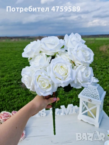 Вискокачествени изкуствени цветя за украса и декорация, снимка 3 - Други - 53764077