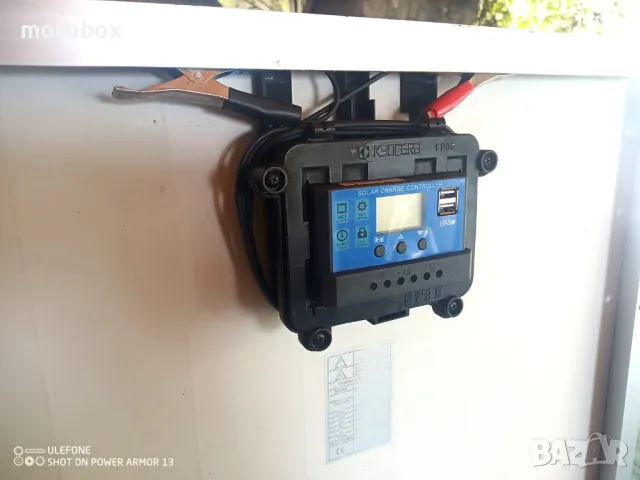 Соларна станция 130 вата за кемпер, лодка или  каравана 12/24 волта. Соларен панел,  PWM контролер., снимка 11 - Къмпинг осветление - 47348795