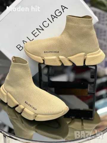 BALENCIAGA унисекс кецове тип чорап висок клас реплика, снимка 8 - Кецове - 49608459