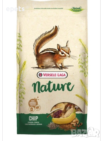 Chip Nature - пълноценна храна за КАТЕРИЦИ 0,700кг, снимка 1 - За гризачи - 44595191