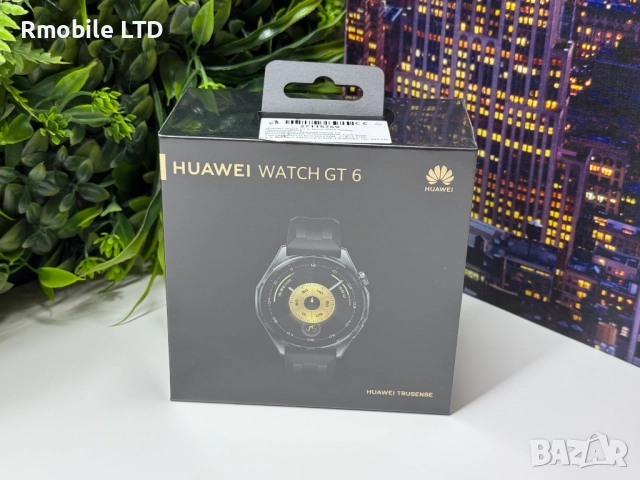 ! НоВо ! Huawei Watch GT6 46mm 2г Гаранция Black
