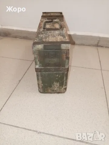 дървено патронно сандъче кутия боеприпаси MG08 WW1 WWI, снимка 4 - Антикварни и старинни предмети - 47914706