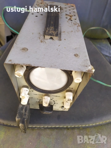 Стар руски осцилоскоп, снимка 2 - Антикварни и старинни предмети - 53798863