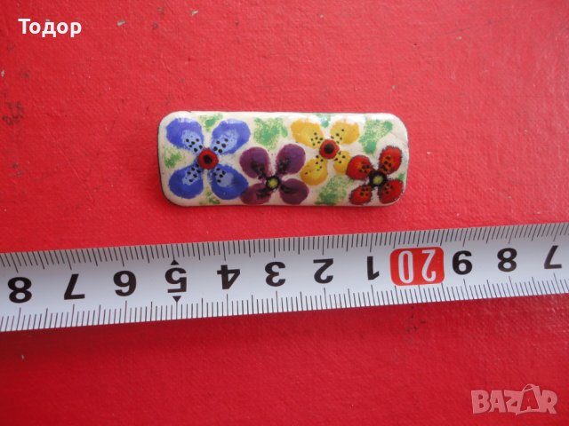 Страхотна брошка с емайл 2