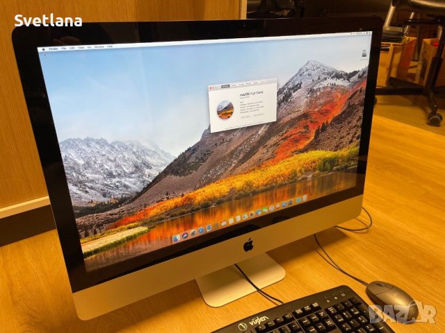 Apple iMac 27", снимка 2 - Работни компютри - 44294262