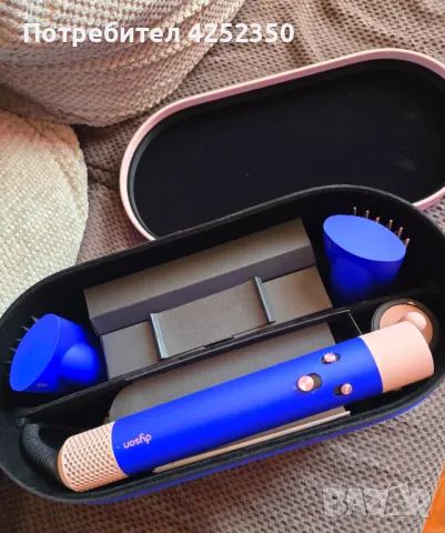 Сешоар Маша Dyson HS05 Airwrap Complete Long Blue-Blush Gift Edition, снимка 1