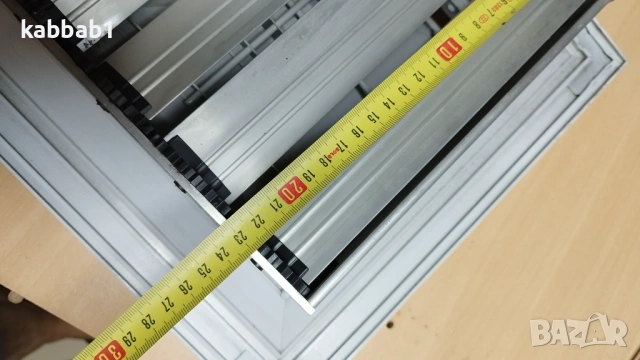 Таванна решетка - Алуминиев дифузор за въздуховоди 36.5/36.5см , снимка 12 - Строителни материали - 53656934