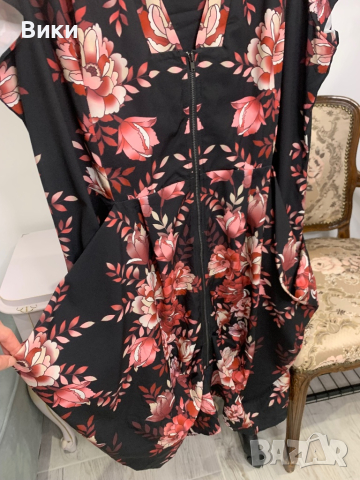 Рокля в размер М, но е подходяща и за L, снимка 5 - Рокли - 44654013