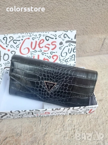 Дамски черен портфейл Guess /SG180, снимка 3 - Портфейли, портмонета - 42929924