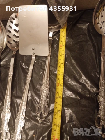 Неупотребяван Стар немски Набор стари прибори старинни немски прибори хранене , снимка 7 - Антикварни и старинни предмети - 51218328