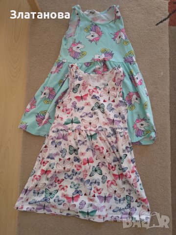 Рокля H&М 3-4 г., снимка 5 - Детски рокли и поли - 40142567