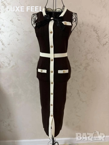 Дамски Рокли - Плетиво ⚜️, снимка 2 - Рокли - 52950930