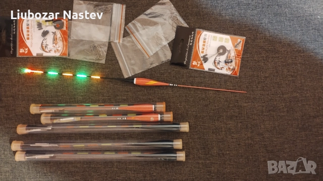 Комплект светещи плувки за риболов , снимка 3 - Такъми - 52577267