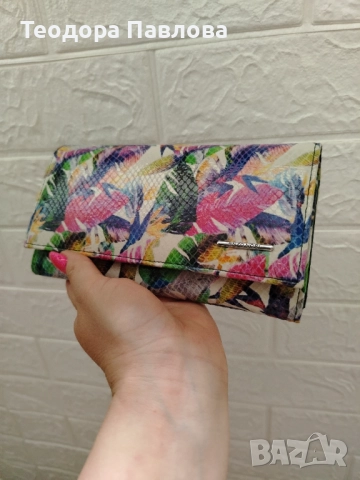 Дамско портмоне Enzo Nori , снимка 5 - Портфейли, портмонета - 51465359