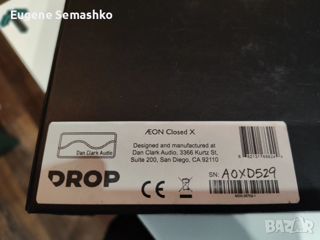Drop + Dan Clark Audio Aeon Closed X