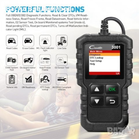 A1440 Скенер за автомобилна диагностика, снимка 1