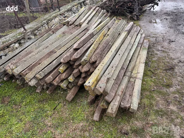 циментови колове , бетонни колови , снимка 2 - Огради и мрежи - 49744807