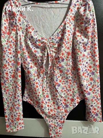 Дамска блуза боди 