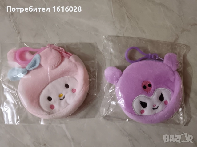 Детски пухкави портмонета на марката Santrio., снимка 2 - Детски портмонета - 45032796