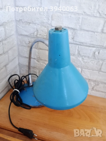 Стара настолна лампа работна колекция, снимка 10 - Други ценни предмети - 50646061