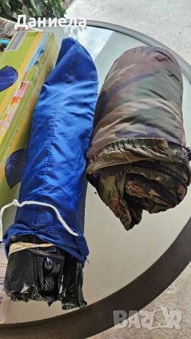 Двуместна палатка тип Иглу и спален чувал тип Мумия, снимка 3 - Палатки - 52479906