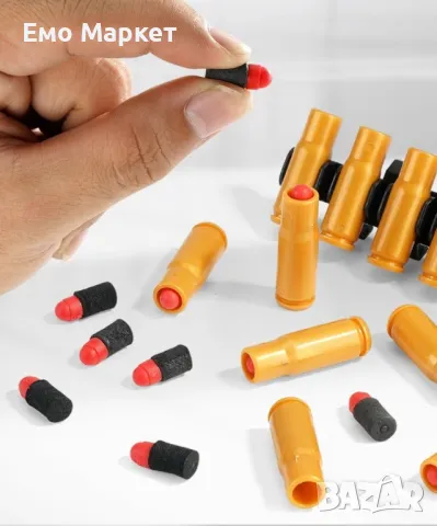 Детска играчка пушка автомат с меки патрони и допълнителни екстри, снимка 3 - Други - 49098970