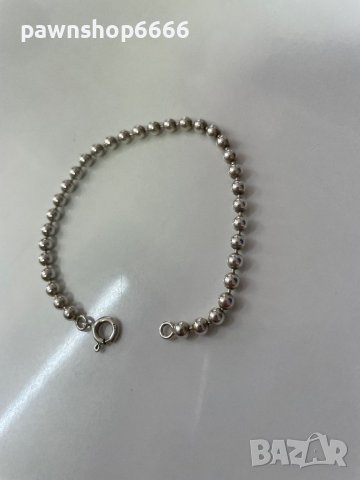 Сребърна гривна 925, снимка 3 - Гривни - 41792706