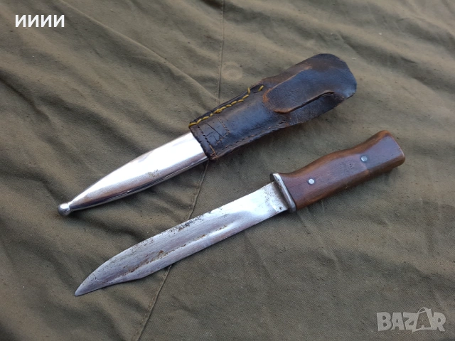 Окопен нож щик, снимка 2 - Антикварни и старинни предмети - 53862702