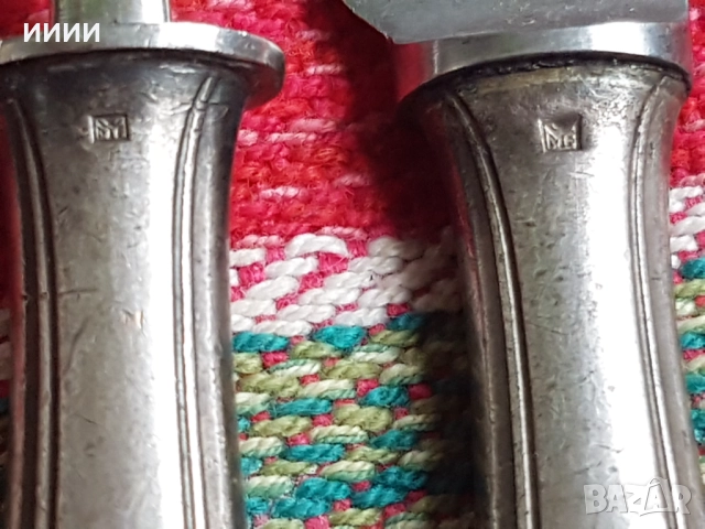 Посребрени нож лъжица WMF, снимка 4 - Антикварни и старинни предмети - 52329238